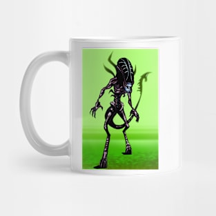 Drooling Alien Mug